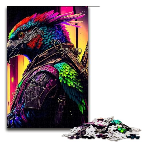Puzzle für Erwachsene 1000 Teile Vogelkriegerfamilie Holzpuzzle Lernspiel Herausforderungsspielzeug 75 x 50 cm Puzzle für Erwachsene 1000 Teile Vogelkriegerfamilie Holzpuzzle Lernspiel Herausforderungsspielzeug 75 x 50 cm von linghhiming