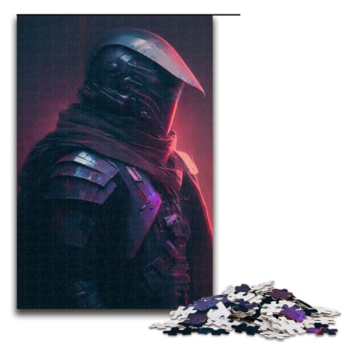 Puzzle für Erwachsene 1000 Teile Wache Puzzle Spiele Spielzeug Geschenk geeignet für die Schreibtischdekoration 75 x 50 cm von linghhiming