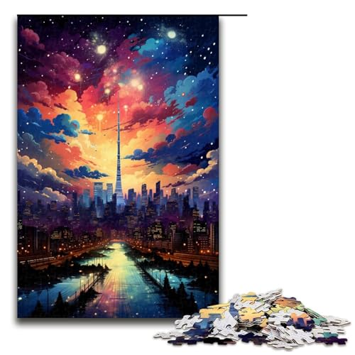 Puzzle für Erwachsene 1000 Teile Wunderbares Nachtstadt Puzzle Jedes Teil ist einzigartig Herausforderndes lustiges Familienspiel 75 x 50 cm Puzzle für Erwachsene 1000 Teile Wunderbares Nachtstadt Puzzle Jedes Teil ist einzigartig Herausforderndes lustiges Familienspiel 75 x 50 cm von linghhiming