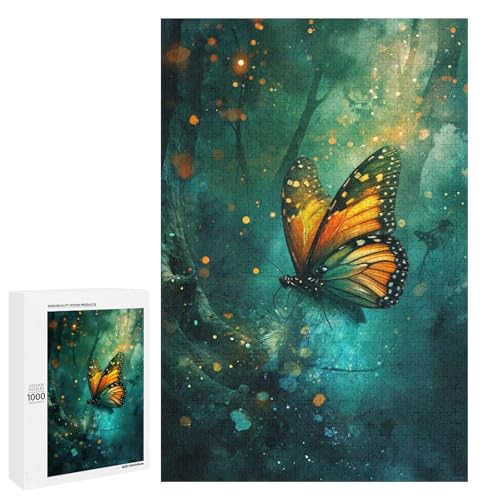 Puzzle für Erwachsene 1000 Teile Bunte Schmetterlinge Holzpuzzle 75 x 50 cm Puzzle für Erwachsene 1000 Teile Bunte Schmetterlinge Holzpuzzle 75 x 50 cm von linghhiming
