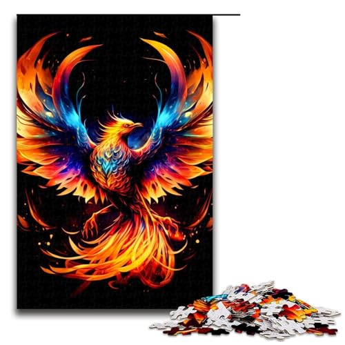 Puzzle für Erwachsene 1000 Teile buntes Phönix Puzzle für Erwachsene Holzpuzzles Familienspiele Weihnachts und Geburtstagsgeschenke 75 x 50 cm Puzzle für Erwachsene 1000 Teile buntes Phönix Puzzle für Erwachsene Holzpuzzles Familienspiele Weihnachts und Geburtstagsgeschenke 75 x 50 cm von linghhiming