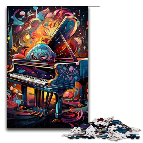 Puzzle für Erwachsene 1000 Teile farbenfrohes Kunst Klavier Puzzle Lernspiele für Zuhause DIY Spielzeug tolles Geschenk für Spiele 75 x 50 cm Puzzle für Erwachsene 1000 Teile farbenfrohes Kunst Klavier Puzzle Lernspiele für Zuhause DIY Spielzeug tolles Geschenk für Spiele 75 x 50 cm von linghhiming