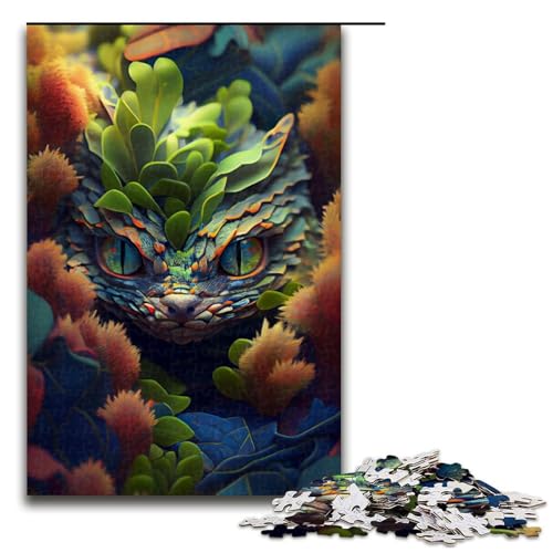 Puzzle für Erwachsene 1000 Teile gefährliches Weltraumschlangenmuster zum Zusammenbauen hilft dem Gehirn süchtig machendes Spielzeug zur Förderung der Geduld 75 x 50 cm Puzzle für Erwachsene 1000 Teile gefährliches Weltraumschlangenmuster zum Zusammenbauen hilft dem Gehirn süchtig machendes Spielzeug zur Förderung der Geduld 75 x 50 cm von linghhiming
