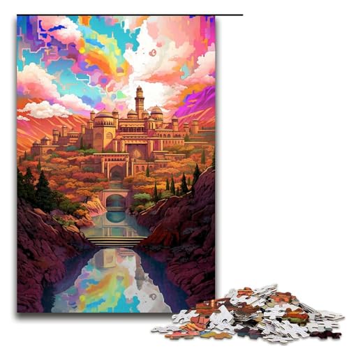 Puzzle für Erwachsene Alhambra_Palast 1000 teiliges Holzpuzzle für Kinder ab 12 Jahren Lernspielzeug 75 x 50 cm Puzzle für Erwachsene Alhambra_Palast 1000 teiliges Holzpuzzle für Kinder ab 12 Jahren Lernspielzeug 75 x 50 cm von linghhiming