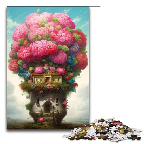 Puzzle für Erwachsene Blumenhaus 1000 Teile Holzpuzzle für Erwachsene und Kinder ab 14 Jahren 75 x 50 cm Puzzle für Erwachsene Blumenhaus 1000 Teile Holzpuzzle für Erwachsene und Kinder ab 14 Jahren 75 x 50 cm von linghhiming