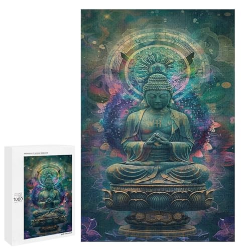 Puzzle für Erwachsene Buddha 1000 teiliges Holzpuzzle für Familienspiele 75 x 50 cm Puzzle für Erwachsene Buddha 1000 teiliges Holzpuzzle für Familienspiele 75 x 50 cm von linghhiming