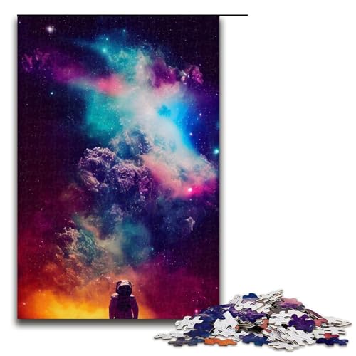 Puzzle für Erwachsene Don’t Forget to Breath 1000 teiliges Holzpuzzle für Kinder ab 14 Jahren Lernspielzeug 75 x 50 cm von linghhiming