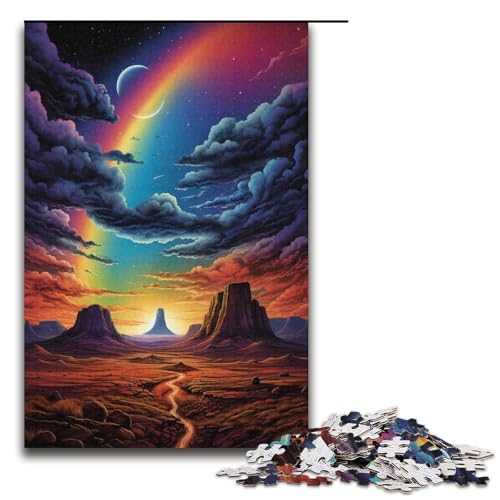 Puzzle für Erwachsene Es ist der Rand der Namib Wüste 1000 teiliges Papierpuzzle für Kinder ab 14 Jahren Lernspielzeug 1000 Teile (38 x 26 cm) von linghhiming
