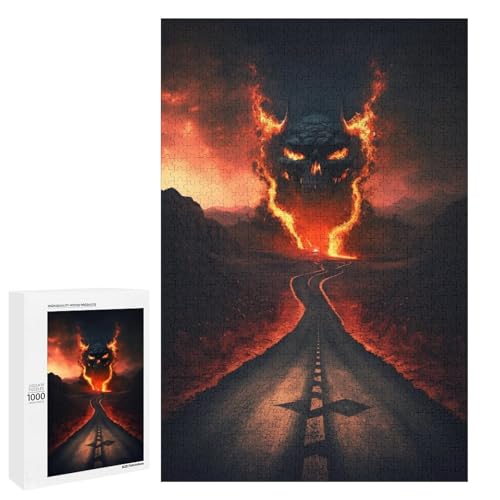 Puzzle für Erwachsene Höllendämonen 1000 teiliges Holzpuzzle für Kinder ab 12 Jahren Lernspielzeug 75 x 50 cm Puzzle für Erwachsene Höllendämonen 1000 teiliges Holzpuzzle für Kinder ab 12 Jahren Lernspielzeug 75 x 50 cm von linghhiming