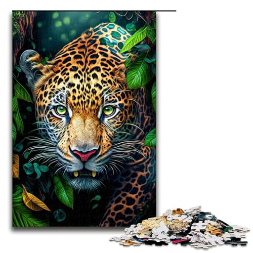 Puzzle für Erwachsene Jaguar 1000 teiliges Holzpuzzle für Kinder ab 14 Jahren Heimdekoration 75 x 50 cm Puzzle für Erwachsene Jaguar 1000 teiliges Holzpuzzle für Kinder ab 14 Jahren Heimdekoration 75 x 50 cm von linghhiming