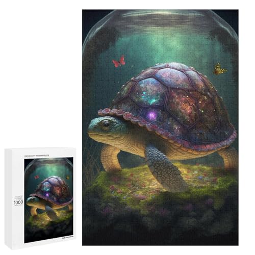 Puzzle für Erwachsene Kunstschildkröte 1000 Teile Holzpuzzle für Kinder ab 12 Jahren Heimdekoration 75 x 50 cm Puzzle für Erwachsene Kunstschildkröte 1000 Teile Holzpuzzle für Kinder ab 12 Jahren Heimdekoration 75 x 50 cm von linghhiming