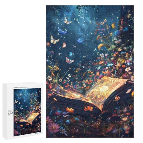 Puzzle für Erwachsene Landschaft im japanischen Stil 1000 teiliges Holzpuzzle für Familienspiele (75 x 50 cm) von linghhiming