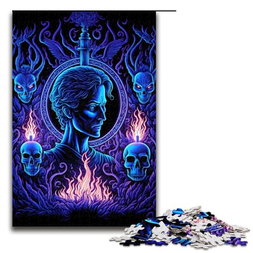 Puzzle für Erwachsene Spuk 1000 Teile Puzzle tolles Geschenk geeignet für und Teenager ab 14 Jahren 75 x 50 cm Puzzle für Erwachsene Spuk 1000 Teile Puzzle tolles Geschenk geeignet für und Teenager ab 14 Jahren 75 x 50 cm von linghhiming