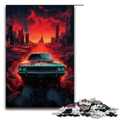Puzzle für Erwachsene Supernatural Auto 1000 Teile Holzpuzzle für Erwachsene und Kinder ab 14 Jahren Lernspielzeug 75 x 50 cm Puzzle für Erwachsene Supernatural Auto 1000 Teile Holzpuzzle für Erwachsene und Kinder ab 14 Jahren Lernspielzeug 75 x 50 cm von linghhiming