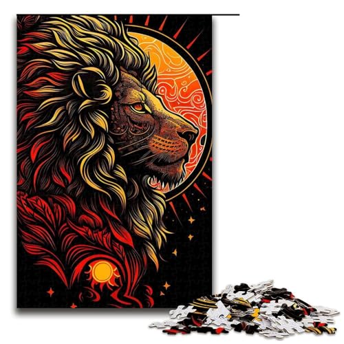 Puzzle für Erwachsene Tier 1000 Teile Holzpuzzle für Kinder ab 14 Jahren Lernspielzeug 75 x 50 cm Puzzle für Erwachsene Tier 1000 Teile Holzpuzzle für Kinder ab 14 Jahren Lernspielzeug 75 x 50 cm von linghhiming