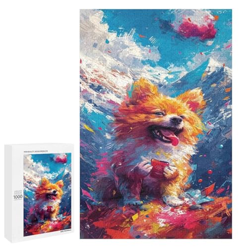 Puzzle für Erwachsene Tierwolf 1000 teiliges Holzpuzzle für Kinder ab 12 Jahren Lernspielzeug 75 x 50 cm Puzzle für Erwachsene Tierwolf 1000 teiliges Holzpuzzle für Kinder ab 12 Jahren Lernspielzeug 75 x 50 cm von linghhiming