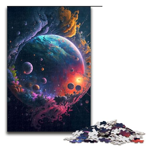 Puzzle für Erwachsene Traumgalaxie 1000 Teile Holzpuzzle für Erwachsene und Kinder ab 14 Jahren 75 x 50 cm Puzzle für Erwachsene Traumgalaxie 1000 Teile Holzpuzzle für Erwachsene und Kinder ab 14 Jahren 75 x 50 cm von linghhiming