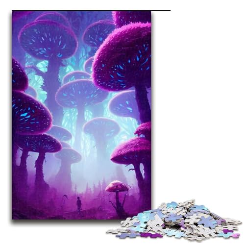 Puzzle für Erwachsene magischer Wald 1000 Teile Holzpuzzle für Kinder ab 14 Jahren Heimdekoration 75 x 50 cm Puzzle für Erwachsene magischer Wald 1000 Teile Holzpuzzle für Kinder ab 14 Jahren Heimdekoration 75 x 50 cm von linghhiming