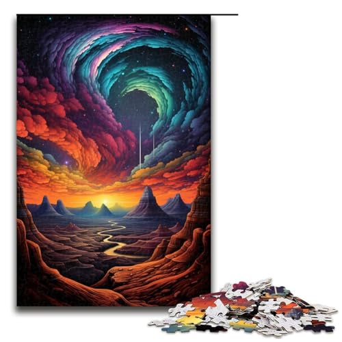 Puzzle für Erwachsene mit 1000 Teilen Es ist der Rand der Namib Wüste Heimdekoration Puzzle Spielzeug Geschenk für die ganze Familie 1000 Teile (75 x 50 cm) von linghhiming