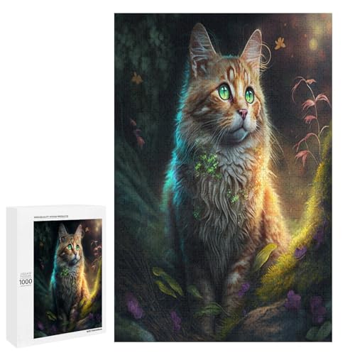 Puzzle für Erwachsene süßes Kätzchen 1000 teiliges Holzpuzzle für Familienspiele 75 x 50 cm Puzzle für Erwachsene süßes Kätzchen 1000 teiliges Holzpuzzle für Familienspiele 75 x 50 cm von linghhiming
