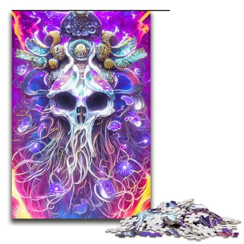 für Erwachsene Puzzle Fantazia Abstracto 1000 Teile Holzpuzzle für Erwachsene und Kinder ab 14 Jahren 75x50cm von linghhiming