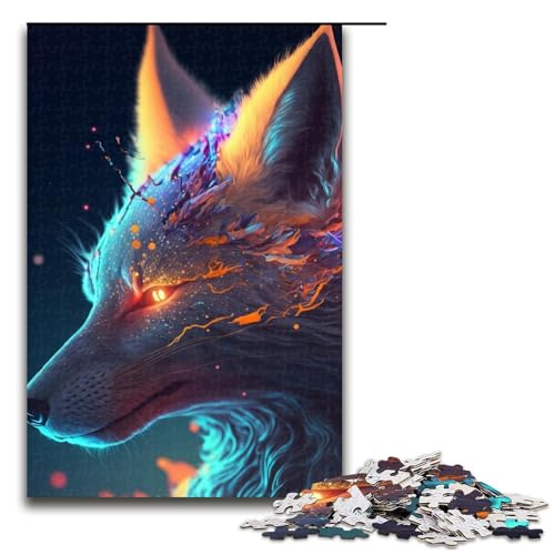 für Erwachsene Puzzle Kitsune 1000 teiliges Holzpuzzle für Erwachsene und Kinder ab 14 Jahren 75 x 50 cm für Erwachsene Puzzle Kitsune 1000 teiliges Holzpuzzle für Erwachsene und Kinder ab 14 Jahren 75 x 50 cm von linghhiming