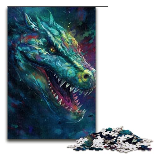 für Erwachsene Puzzle Krokodilmythologie 1000 teiliges Holzpuzzle für Erwachsene und Kinder ab 14 Jahren 75 x 50 cm für Erwachsene Puzzle Krokodilmythologie 1000 teiliges Holzpuzzle für Erwachsene und Kinder ab 14 Jahren 75 x 50 cm von linghhiming