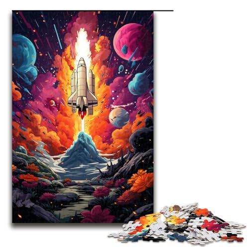 für Erwachsene Puzzle Spacecraft Colorful 1000 Teile Holzpuzzle für Erwachsene und Kinder ab 14 Jahren 75x50cm für Erwachsene Puzzle Spacecraft Colorful 1000 Teile Holzpuzzle für Erwachsene und Kinder ab 14 Jahren 75x50cm von linghhiming