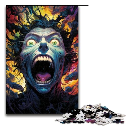 für Erwachsene Puzzle Sternenhimmel Farbmalerei Monster 1000 teiliges Holzpuzzle für Erwachsene und Kinder ab 14 Jahren 75 x 50 cm für Erwachsene Puzzle Sternenhimmel Farbmalerei Monster 1000 teiliges Holzpuzzle für Erwachsene und Kinder ab 14 Jahren 75 x 50 cm von linghhiming