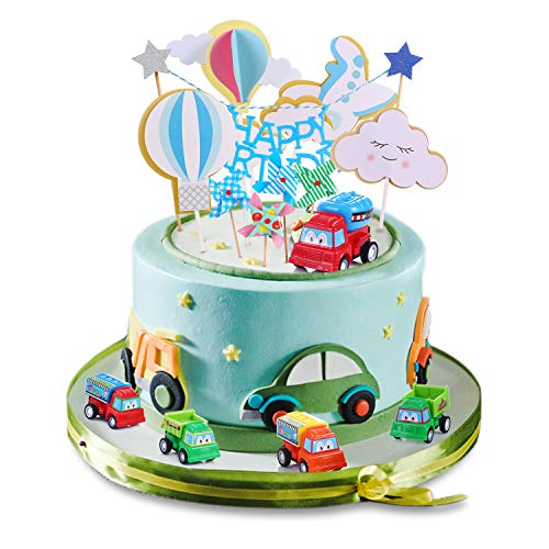 Geburtstag Junge 1-5 Jahre alt Kuchendekoration Spiel Tortendekoration Geburtstag Dekoration Cake Topper Auto Flugzeug Kuchen für Jungeparty Geburtstagsfeier Dekorationen Junge Geburtstagsgeschenk Geburtstag Junge 1-5 Jahre alt Kuchendekoration Spiel Tortendekoration Geburtstag Dekoration Cake Topper Auto Flugzeug Kuchen für Jungeparty Geburtstagsfeier Dekorationen Junge Geburtstagsgeschenk von linjinde