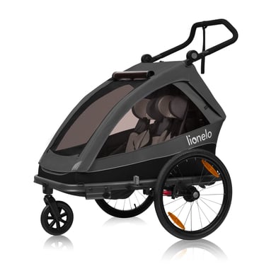 lionelo Fahrradanhänger Cama grey graphite lionelo Fahrradanhänger Cama grey graphite von lionelo