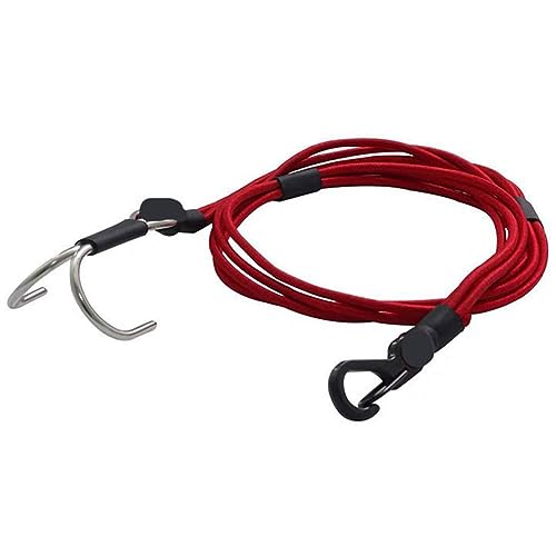liovitor Car Shell Fixed Elastic Drawstring for 1/10 RC Crawler Car TRX4 Trx6 SCX10 Rescue Trailer Strap Hook Upgrade Replacement Parts Red von liovitor
