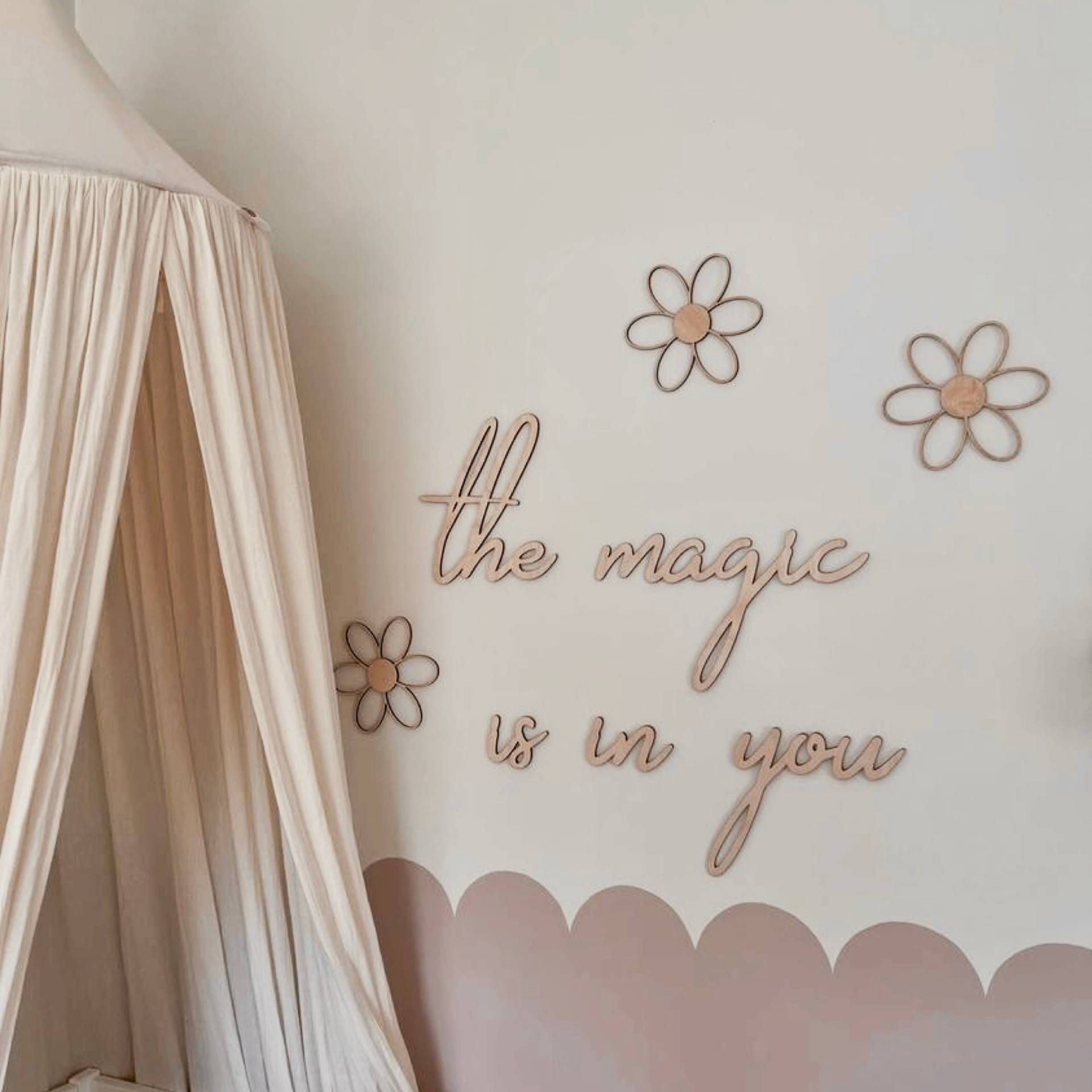 lis wycina The Magic Is In You Wanddekoration lis wycina The Magic Is In You Wanddekoration von lis wycina