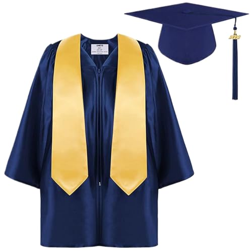 lisutupode 2025 Kindergarten Graduation Cap und Kleid | Kindergarten Graduation Kleid Cap Set mit 2025 Quaste | maschinenwaschbar, Unisex formelle Kleidung lisutupode 2025 Kindergarten Graduation Cap und Kleid | Kindergarten Graduation Kleid Cap Set mit 2025 Quaste | maschinenwaschbar, Unisex formelle Kleidung von lisutupode