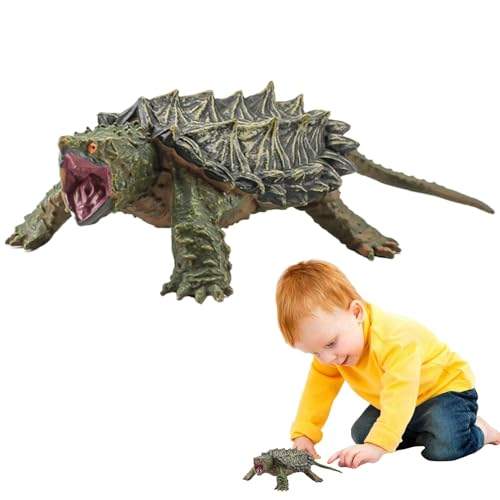 lisutupode Schnappschildkrötenfiguren, Schildkrötenfiguren | Simulation Schnappschildkrötenskulptur | Reptilien -Tiersammlung, Heimdekoration für Tischregal, Bildungsspielzeug für Mädchen lisutupode Schnappschildkrötenfiguren, Schildkrötenfiguren | Simulation Schnappschildkrötenskulptur | Reptilien -Tiersammlung, Heimdekoration für Tischregal, Bildungsspielzeug für Mädchen von lisutupode