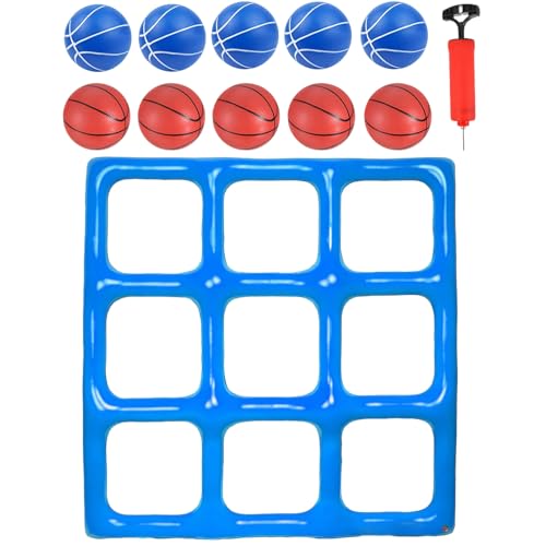 lisutupode Schwimmende Pool Spiele | Aufblasbares Wurfspiel - Wasserdicht Mit 10 Bällen Für Garten Und Outdoor lisutupode Schwimmende Pool Spiele | Aufblasbares Wurfspiel - Wasserdicht Mit 10 Bällen Für Garten Und Outdoor von lisutupode