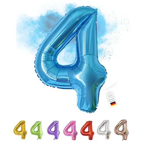 LITTLE BIRTHDAY | Zahlen Luftballon | Folienballon | Helium Gas Balloon Ballon | 101 cm | 0 1 2 3 4 5 6 7 8 9 in vielen Farben | Geburtstag | Kindergeburtstag | Deko | blau 4 LITTLE BIRTHDAY | Zahlen Luftballon | Folienballon | Helium Gas Balloon Ballon | 101 cm | 0 1 2 3 4 5 6 7 8 9 in vielen Farben | Geburtstag | Kindergeburtstag | Deko | blau 4 von little Birthday