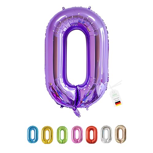 LITTLE BIRTHDAY | Zahlen Luftballon | Folienballon | Helium Gas Balloon Ballon | 101 cm | 0 1 2 3 4 5 6 7 8 9 in vielen Farben | Geburtstag | Kindergeburtstag | Deko | lila 0 LITTLE BIRTHDAY | Zahlen Luftballon | Folienballon | Helium Gas Balloon Ballon | 101 cm | 0 1 2 3 4 5 6 7 8 9 in vielen Farben | Geburtstag | Kindergeburtstag | Deko | lila 0 von little Birthday