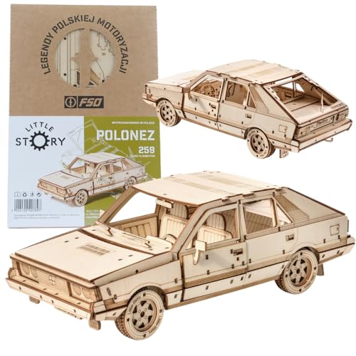 Little Story Holz Puzzle 3D Pädagogisch Modell Polonez 1500 FSO Do it Self Für Kinder Erwachsene Sammlerstück Little Story Holz Puzzle 3D Pädagogisch Modell Polonez 1500 FSO Do it Self Für Kinder Erwachsene Sammlerstück von little story