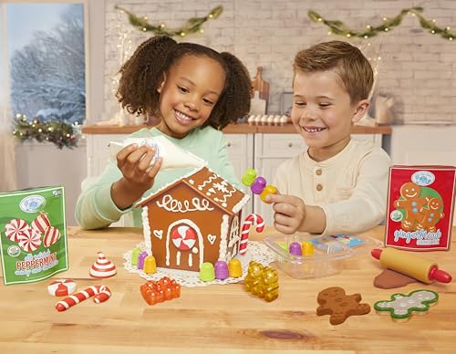Little Tikes Creative Chefs Gingerbread House Set – mit Make It Mix und 22 Realistischen Utensilien, Rollenspiel-Backset, Nicht ESSBAR, Geeignet für Jungen und Mädchen ab 3 Jahren von little tikes