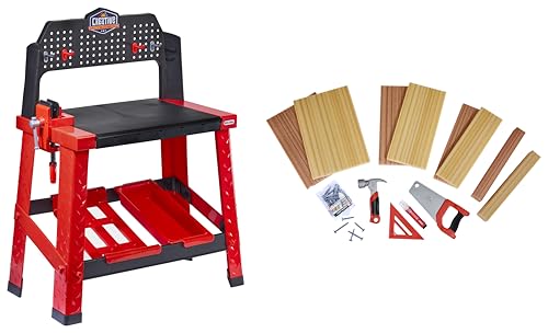 Little Tikes Creative Construction Workbench - Enthält über 15 Zubehörteile, Rollenspiel-Bauset, Geeignet für Jungen und Mädchen ab 3 Jahren Little Tikes Creative Construction Workbench - Enthält über 15 Zubehörteile, Rollenspiel-Bauset, Geeignet für Jungen und Mädchen ab 3 Jahren von little tikes