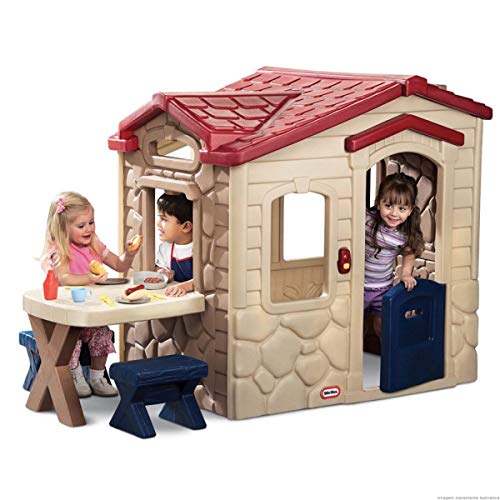 Little Tikes Gartenspielhaus - Gartenspielset - 20 Zubehörteile, Türklingel mit Soundeffekten - Fördert fantasievolles & aktives Spielen - ab 18 Monaten bis 5 Jahre. Little Tikes Gartenspielhaus - Gartenspielset - 20 Zubehörteile, Türklingel mit Soundeffekten - Fördert fantasievolles & aktives Spielen - ab 18 Monaten bis 5 Jahre. von little tikes