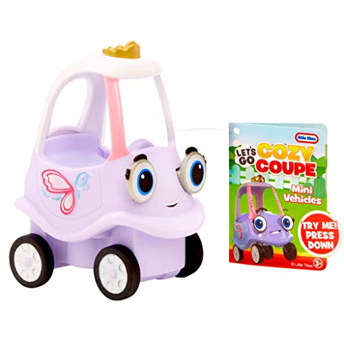 Little Tikes Let's Go Cozy Coupe - Feen Mini-Schiebe- und Spielfahrzeug - Für Autospaß auf dem Tisch und am Boden - Geeignet für Kleinkinder ab 3 Jahren Little Tikes Let's Go Cozy Coupe - Feen Mini-Schiebe- und Spielfahrzeug - Für Autospaß auf dem Tisch und am Boden - Geeignet für Kleinkinder ab 3 Jahren von MGA Entertainment