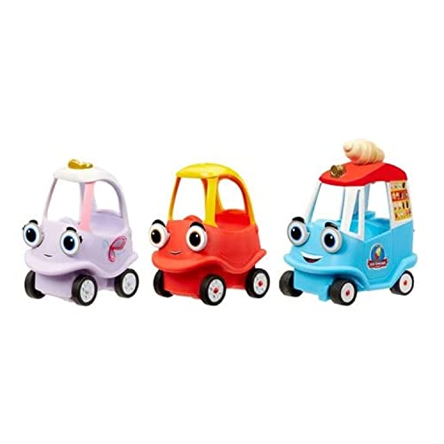Little Tikes Let's Go Cozy Coupe - Niedliches Mini-Schiebe- und Spielfahrzeug - Für Autospaß auf dem Tisch und am Boden - Geeignet für Kleinkinder ab 3 Jahren von little tikes
