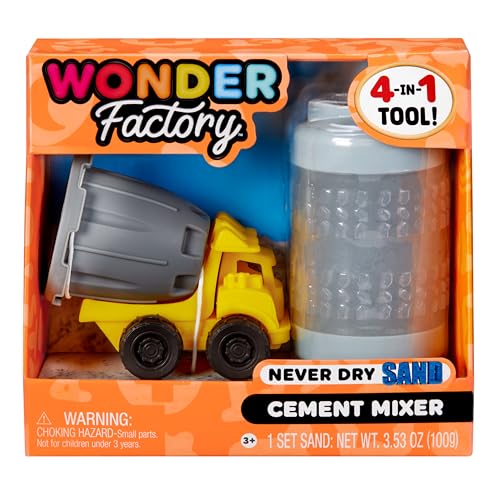 Little Tikes Wonder Factory Sandkonstruktion, Blau + Zementmischer von little tikes
