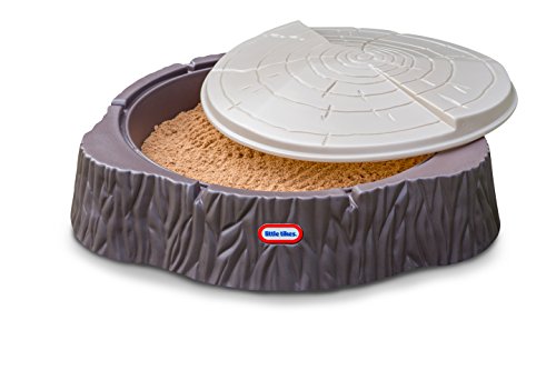 Little Tikes Woodland Sandkasten - Baumstamm-Design mit großem Spielbereich, 3 Sitzflächen und Deckel - für Kinder ab 24 Monate Little Tikes Woodland Sandkasten - Baumstamm-Design mit großem Spielbereich, 3 Sitzflächen und Deckel - für Kinder ab 24 Monate von little tikes