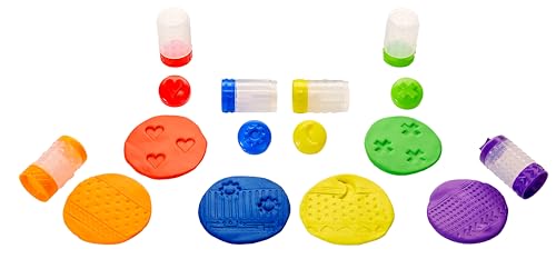 Wonder Factory Never Dry Single Dough - 74 ml Knete in einem 4-in1-Werkzeug, Bunte Modelliermasse, Trocknet Nicht Aus, Glutenfrei und Angenehm Riechend, Kreatives Spielzeug für Kinder von Wonder Factory
