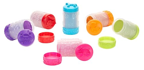 Wonder Factory Never Dry Single Sand - 104 ml Sand in einem 4-in-1-Werkzeug, Bunte Modelliermasse, Nicht Austrocknend, Glutenfrei, Kreatives Spielzeug für Kinder, Spiel mit Unendlichen Möglichkeiten von Wonder Factory