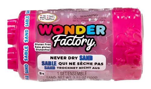 Wonder Factory Never Dry Sand rosa 595175 Wonder Factory Never Dry Sand rosa 595175 von little tikes