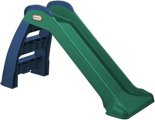 little tikes Tikes First Slide - Spielset für Drinnen und Draußen - Gartenspielzeug und Outdoor Aktivität für Kinder, haltbar, stabil und kindersicher - Gartenspielzeug 174032E3 Green von little tikes